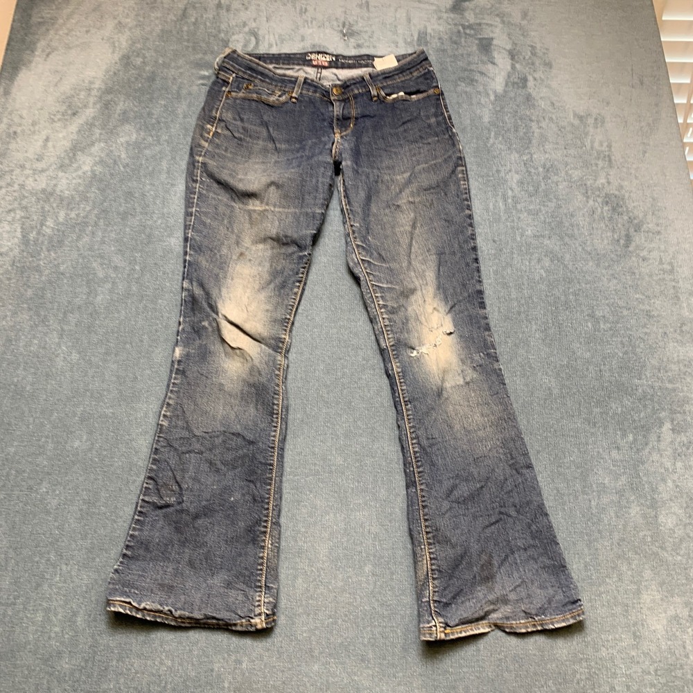 Denizen Levi's Modern Bootcut Jeans Womens 8 M Blue Denim Cotton Stretch Pockets